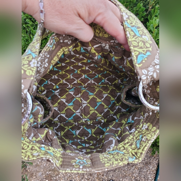 Vera Bradley Women’s Pirouette Sittin' in a Tree Reversible Handbag Shoulder EC - Picture 3 of 10